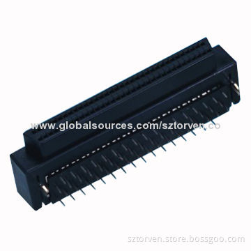 Wire to Board Connector, SCSI D-SUB 180 Degrees, Dip, 68-pin FemaleNew